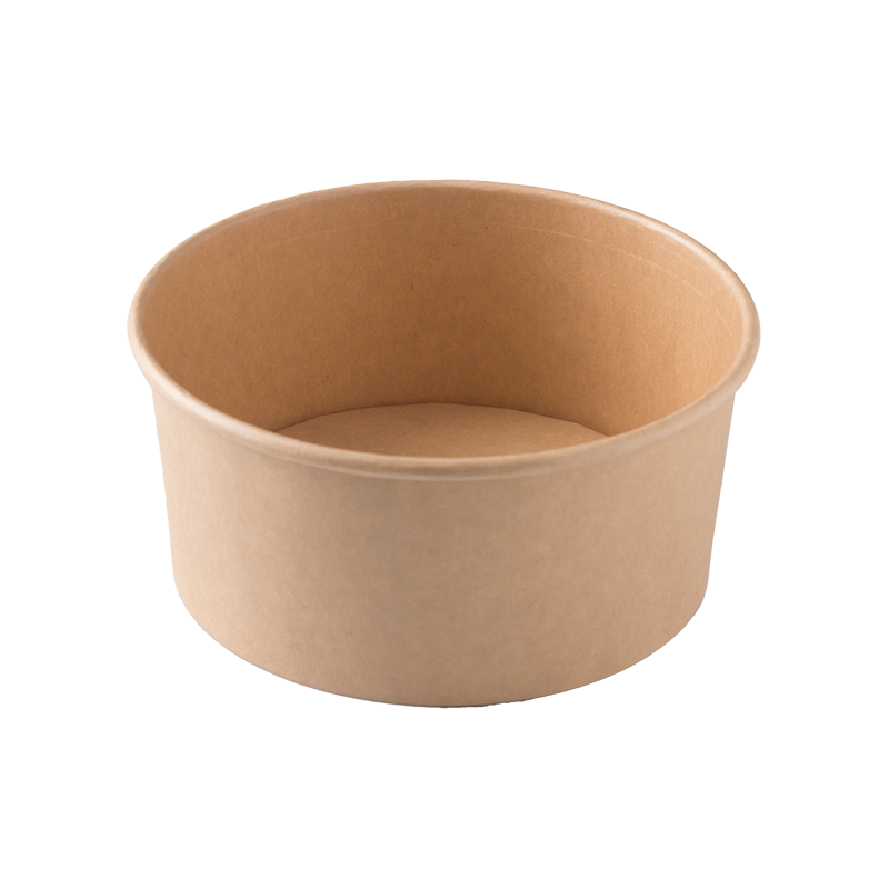 300gsm 1100ml Food grade kraft paper bowl