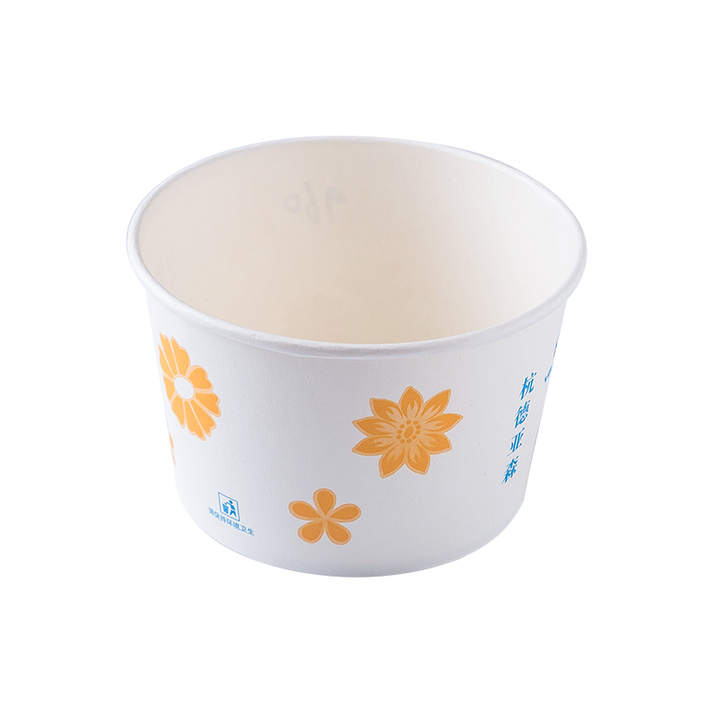 210gsm 840ml Take away white paper bowl